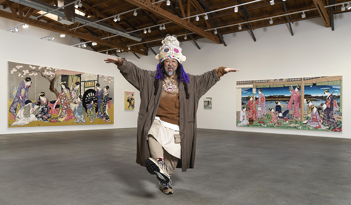 Portrait of Takashi Murakami Photo Guillaume Ziccarelli ©︎Takashi Murakami/Kaikai Kiki Co., Ltd. All Rights Reserved.  Courtesy Perrotin