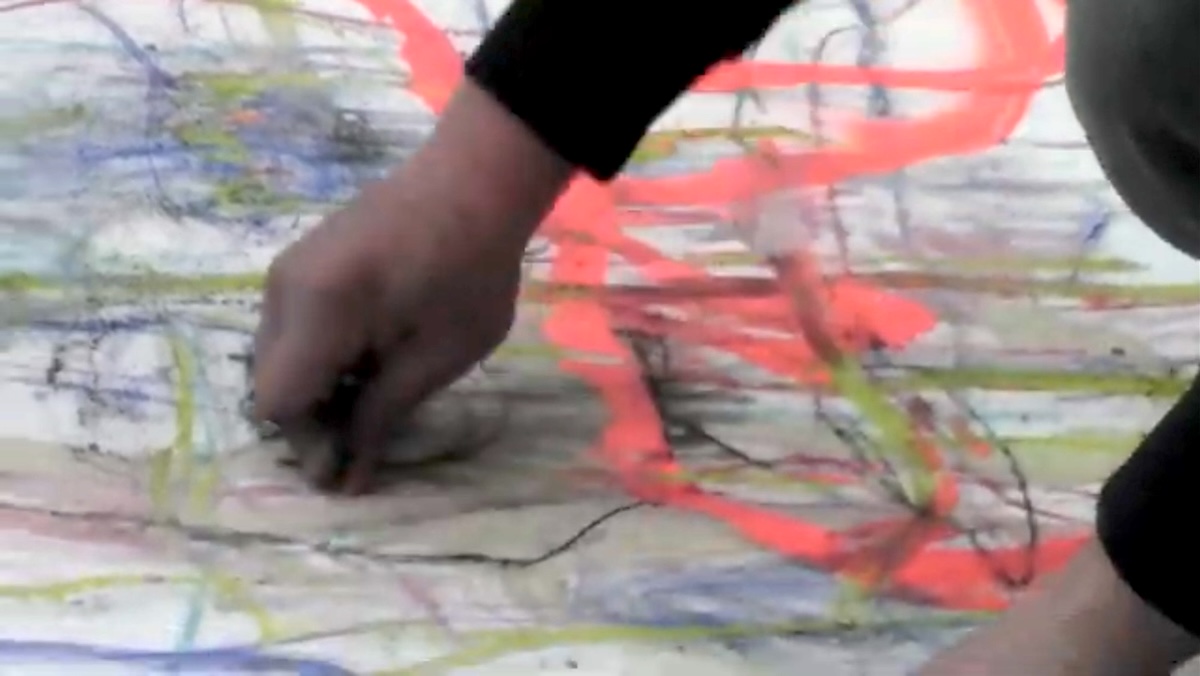 Still from Garo Hakimian: Work Process and Interview