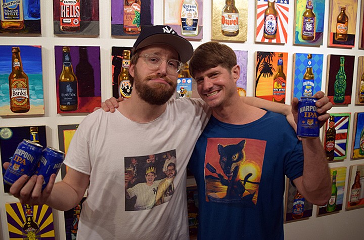 The New York Opening of Tom Sanford: 99 Bottles of Beer on the Wall at Gitler_& Gallery