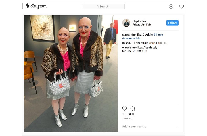 #Frieze, the Opening Day at Frieze London on Instagram