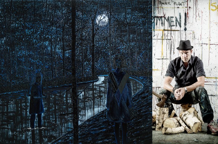 A Look at the Dark Paintings of René Holm