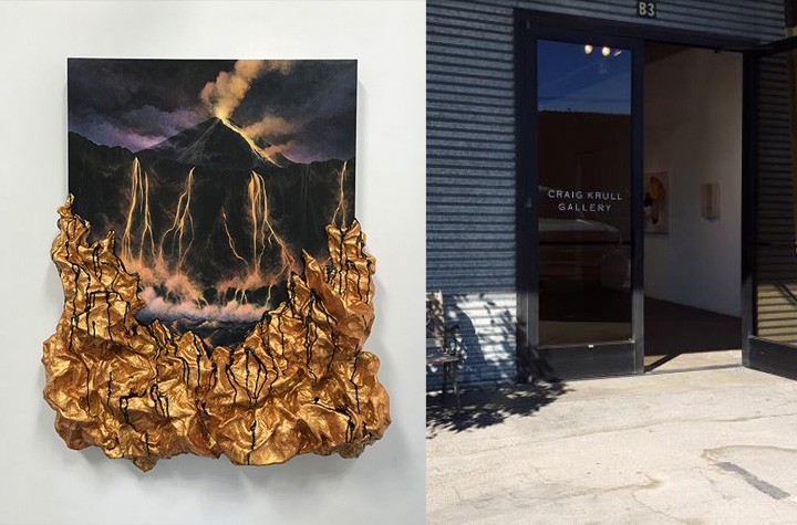 Kelly Berg and Ned Evans at Craig Krull Gallery, Santa Monica