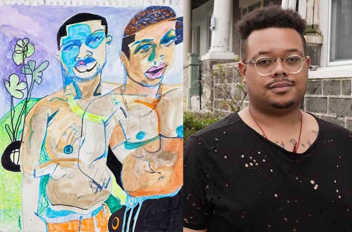 28-year old, Philadelphia-based artist Jonathan Lyndon Chase is everywhere this past year.