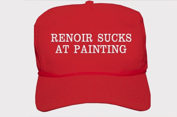 Renoir Sucks At Painting And There's An Instagram Account To Prove It