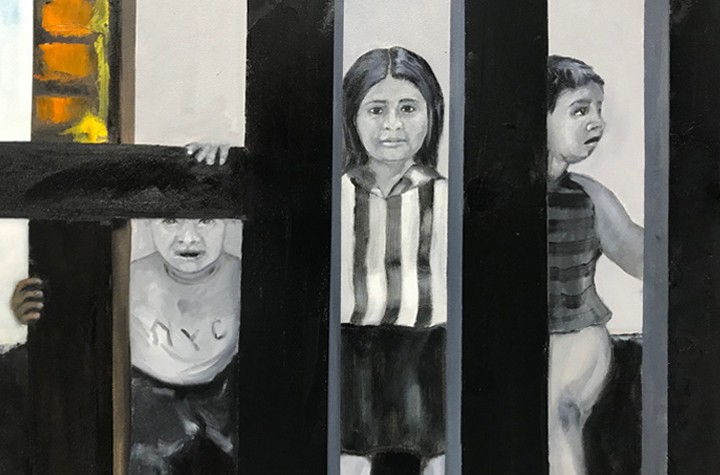 Changing World by  Ria Vanden Eynde at The Cluster Gallery, Brooklyn
