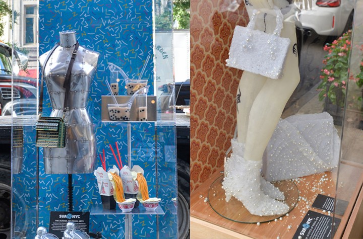 From Trash to Treasures: SVA Student-designed, Fashion-inspired Sculptures