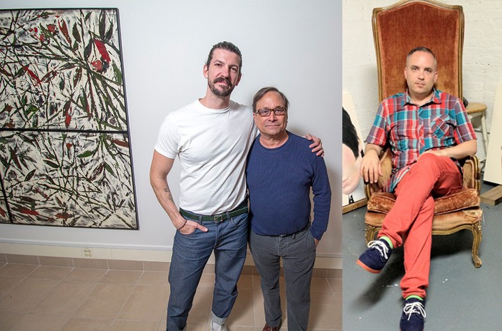 Ross Bleckner and Zachari Logan Talk to Noah Becker About Art And Collaboration