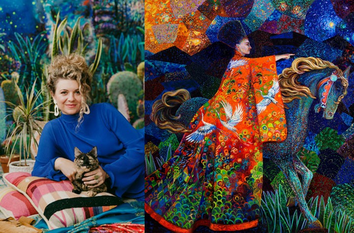 Iris Scott Talks To Noah Becker About Her Paintings