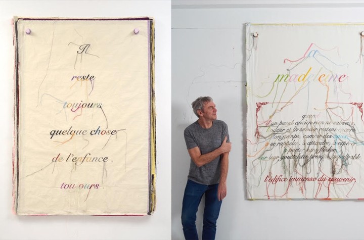 Louis Boudreault Fragments d’Écriture  à l’ Espace Musée Québécor 11 Février au 15 Avril 2019 Montreal