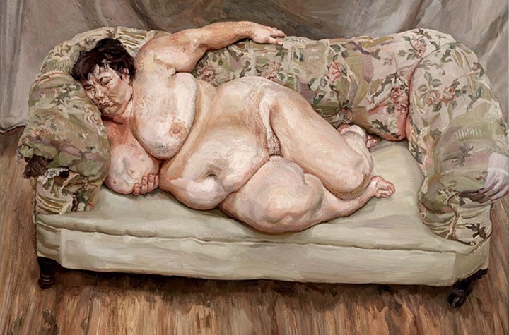 Lucian Freud at Acquavella