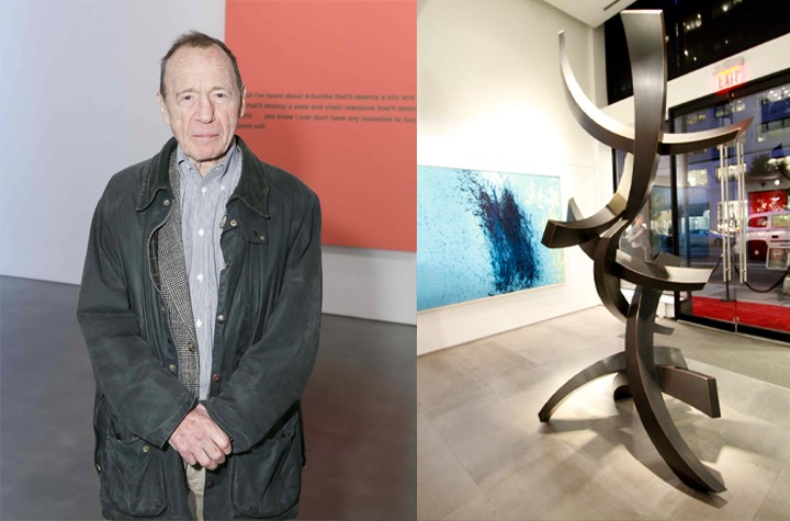 Anthony Haden-Guest on Power Lines at Opera Gallery, Madison Avenue