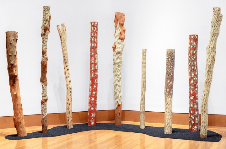 ‘These Works are Their Messengers’ Interview with Henry Skerritt, curator of The Inside World: Contemporary Aboriginal Australian Memorial Poles from the Debra and Dennis Scholl Collection