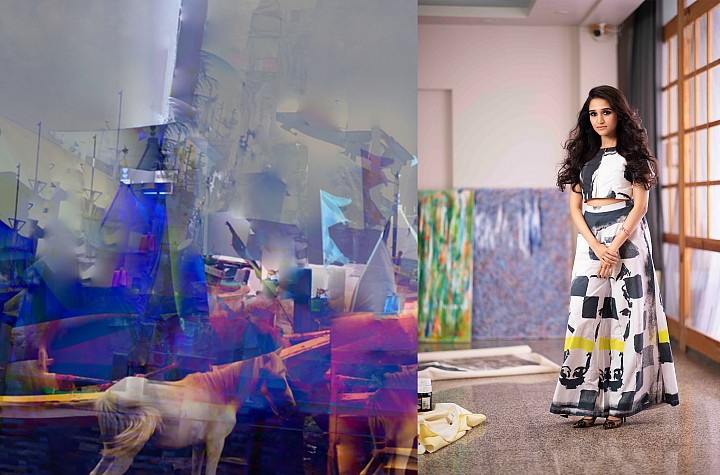 Mumbai Based Artist Askhita Gandhi teamed up with poet Anukrti Upadhyay to create 
