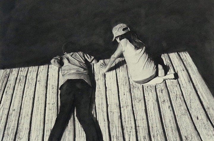Charcoal: Nicolas V. Sanchez at Sugarlift