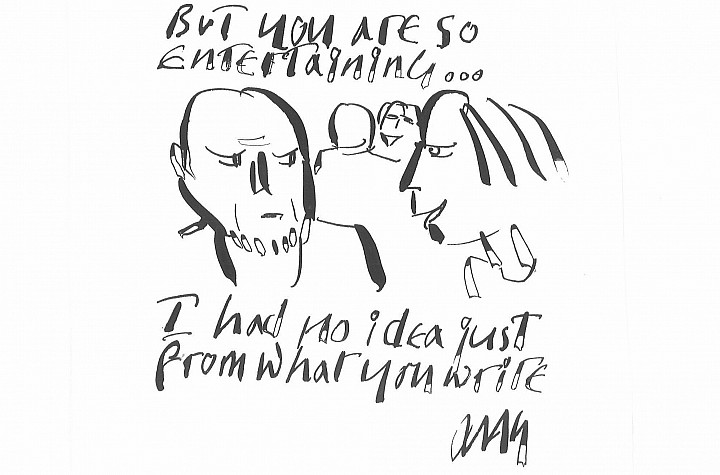 A Cartoon By Anthony Haden-Guest