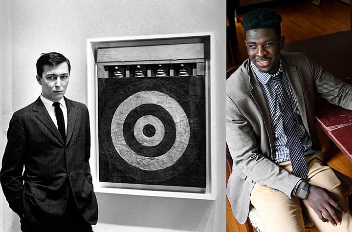 A Jasper Johns painting at the Whitney began as a teenager's drawing of a kneecap