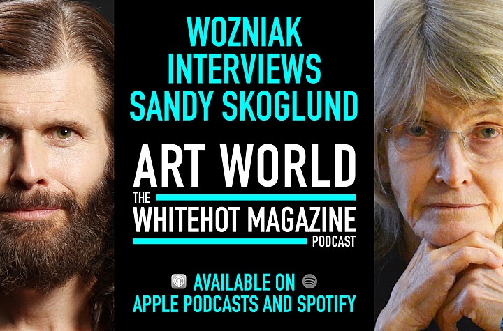 Whitehot Magazine Podcast: Guest-Host Stephen Wozniak Interviews Sandy Skoglund
