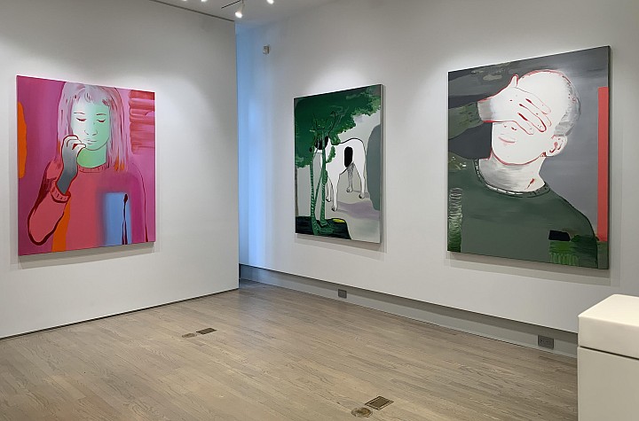 Indigo Children: Françoise Pétrovitch at Helwaser Gallery
