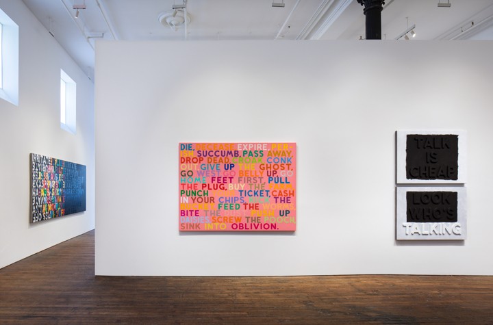 Mel Bochner at Peter Freeman, Inc.