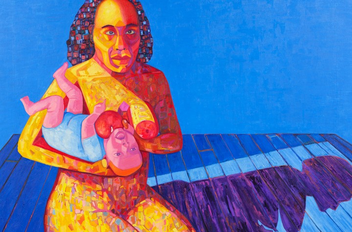 Mequitta Ahuja: Black-word at Aicon Gallery