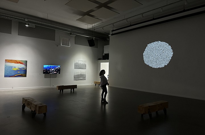 A Hard Rain’s A-Gonna Fall Curated by Lara Pan