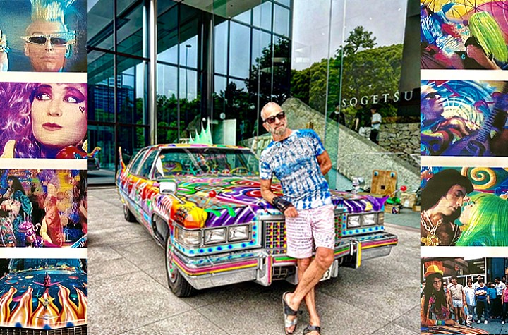 Interview with Kenny Scharf: I'm Baaack! At Nazuka Underground & Sogetsu, Tokyo