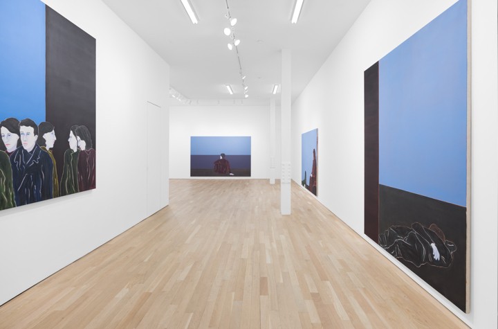 Djamel Tatah shows paintings at Bienvenu Steinberg & J