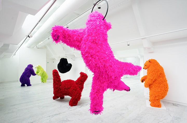Paola Pivi at the newly renovated Museum of Contemporary Art in Marseille