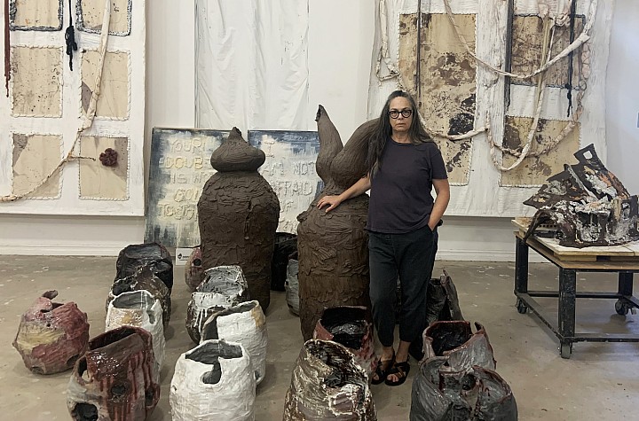 Galia Linn Studio Visit: An Imperfect Vessel