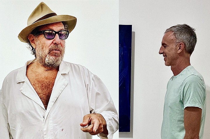 Julian Schnabel and Jules de Balincourt exhibitions at Pace