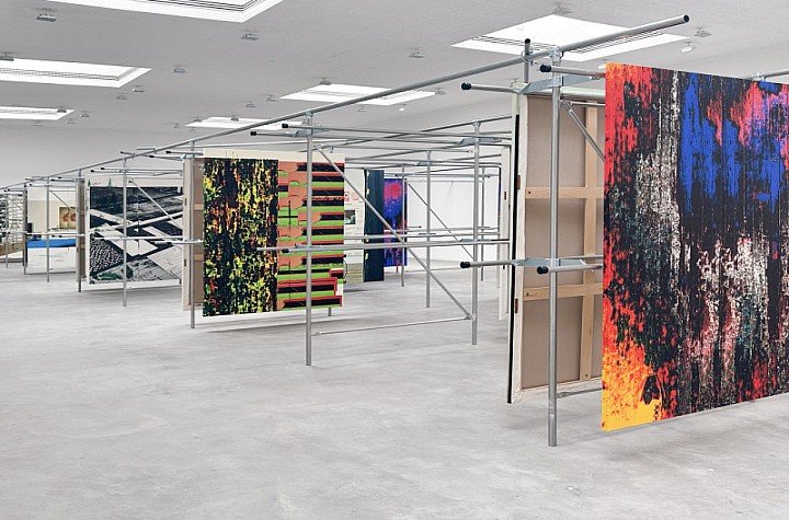 Wade Guyton at Matthew Marks: A Study in Seriality