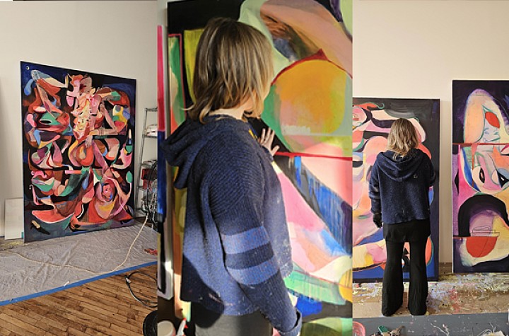 Personal Space: Studio visit with painter Kate Barbee