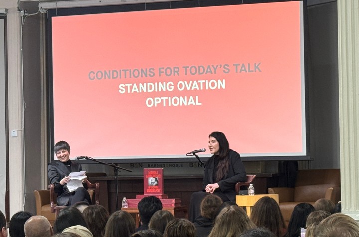 Marina Abramović: A Visual Biography at Barnes & Noble Union Square