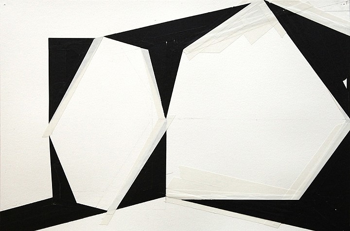 Gary Stephan: Tape on Paper