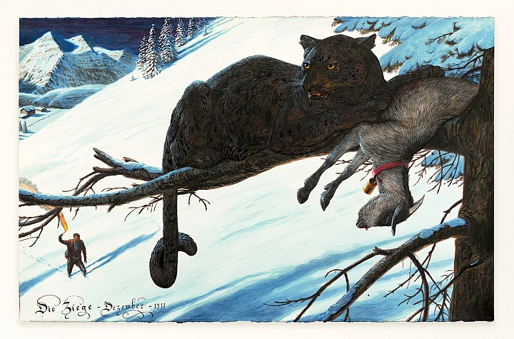Walton Ford: Birds and Beasts of the Studio at The Morgan Library and Museum