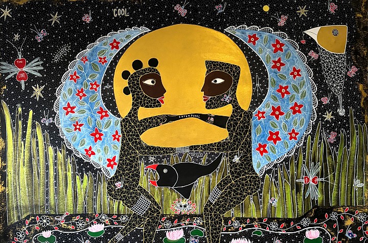 The Power of Choice Is Love:  Henri Abraham Univers presents paintings that offer a way in latest exhibition at Retro Africa in Abuja, Nigeria