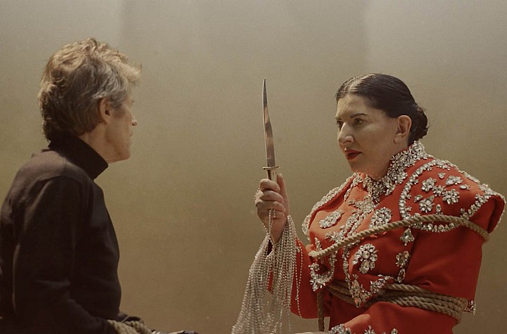 Marina Abramović's video installation 