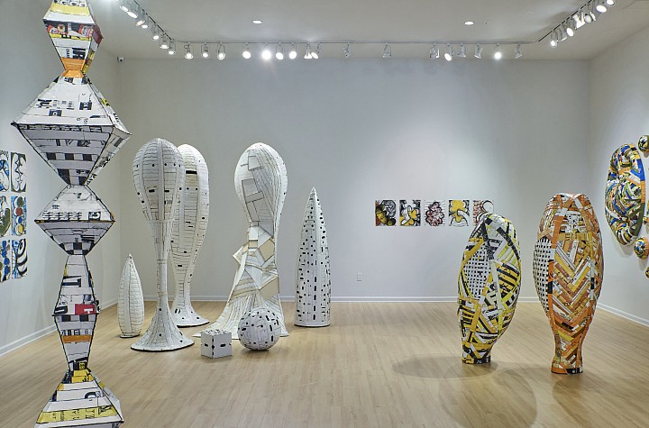 Ann Weber’s Witty Life-Size Cardboard Sculptures Play with Disequilibrium in Evocative Balancing Acts
