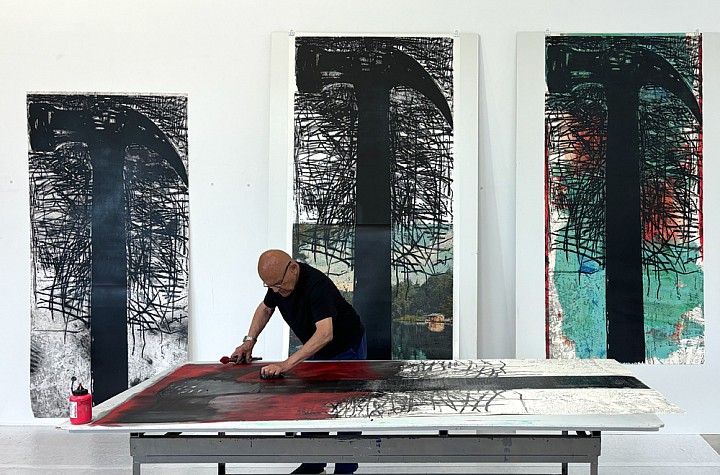 “Tools are a stand in for the human hand. They’re who I am”: Inside Jim Dine’s Retrospective at Cristea Roberts Gallery