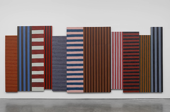 Sean Scully's Pioneering work of the 80s on at Lisson Gallery, NY