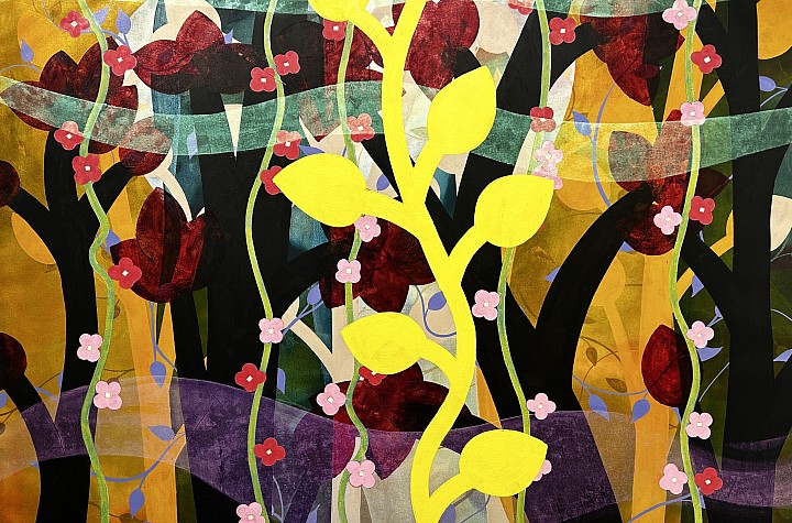 Passages, Christopher Hart Chambers's current solo at Crossing Art, NYC