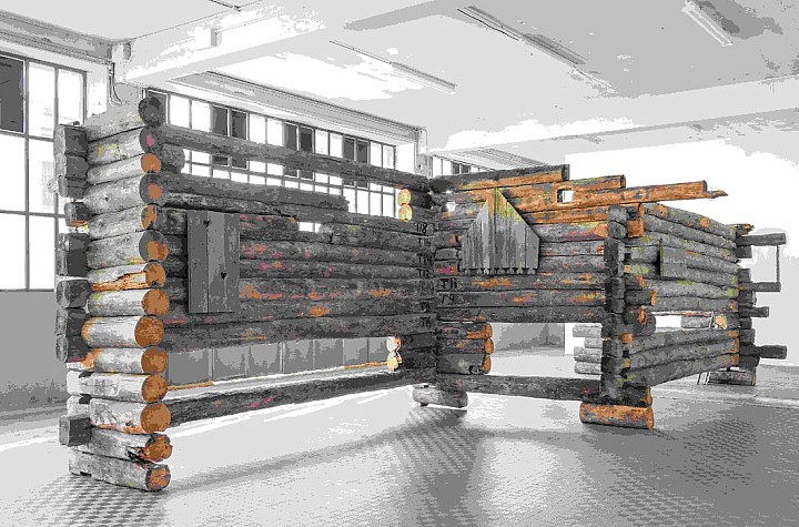 “the institution may overshadow the work” : Synecdoche, Milan. Augustas Serapinas at Fondazione ICA Milano