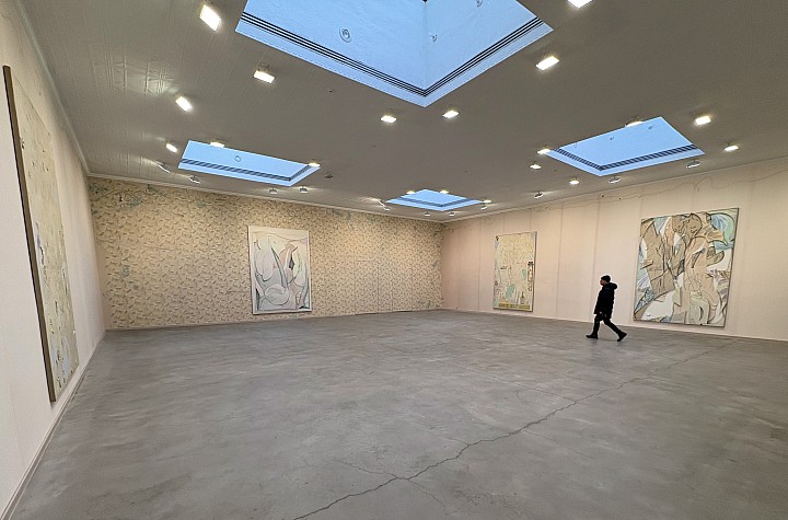Laura Owens at Matthew Marks Gallery
