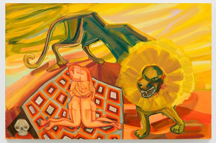 Judith Linhares – “The river is moving, The blackbird must be flying” at P.P.O.W.