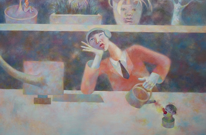 Dreaming in Color: The Imaginative Paintings of Xinyu Wo