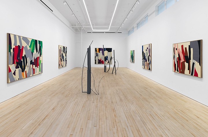 Ethan Cook at Nino Mier Gallery