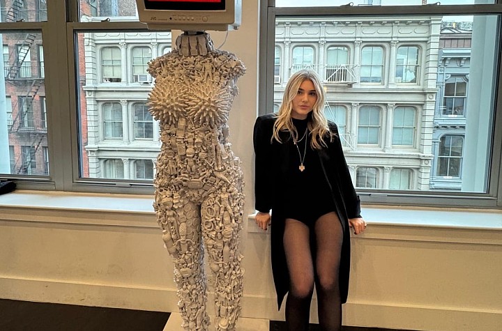 NYC's JJ Hammond Explains Her Art Practice to Artist Marcarson