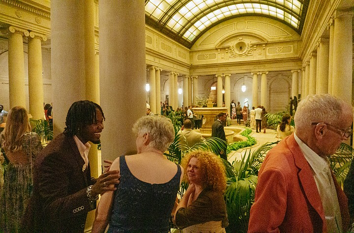 Vermeer's Love Letters: The first Spring Garden Party held at the Frick since the completion of its multi-year renovation