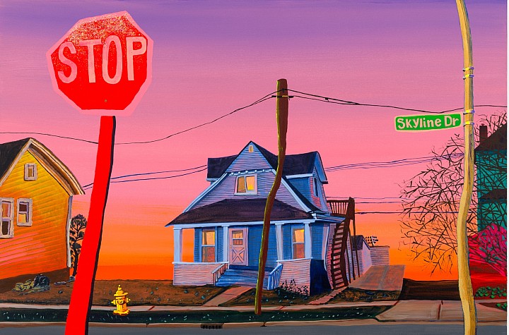 Spatial existences: the role of space in the works of artist Gabrielle Garland