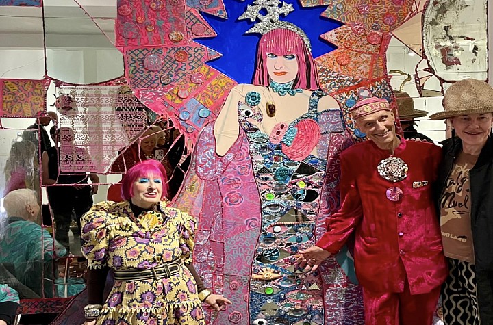 Around the World in 80 Years: Celebrating Andrew Logan at the Rebecca Hossack Art Gallery London